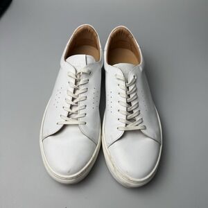 GORAL England Men's US8 Leather Casual Sneaker Low Top Lace Up UK7